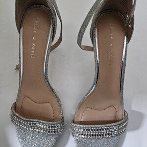Silver heels